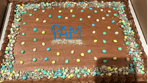 CAke decorated for Pharmacy Awareness Month