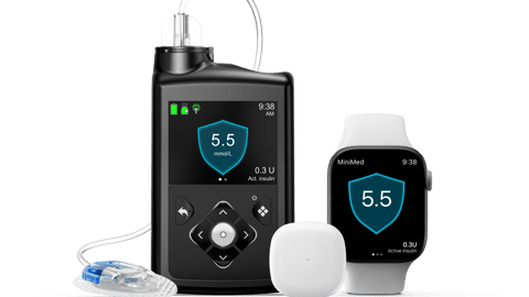 The MiniMed 780G system.