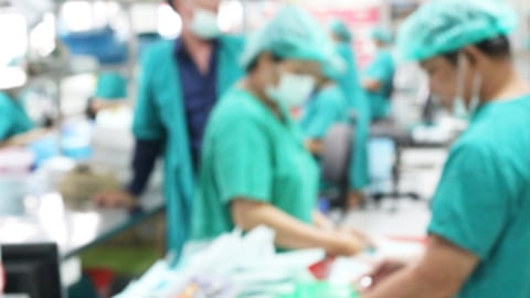 A group of healthcare workers