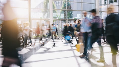 crowd blurred people; Shutterstock ID 1111118945