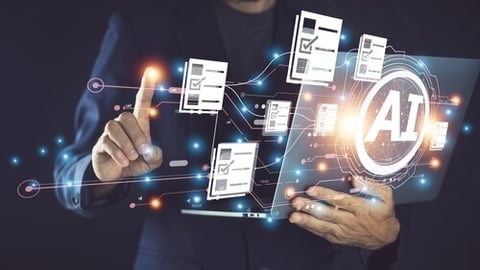 Data analysis of document ai artificial intelligence for ERP management; Shutterstock ID 2394203161