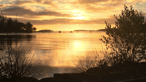 Teaser image of Mahone Bay at sunrise