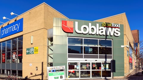 Front of a Loblaw supermarket