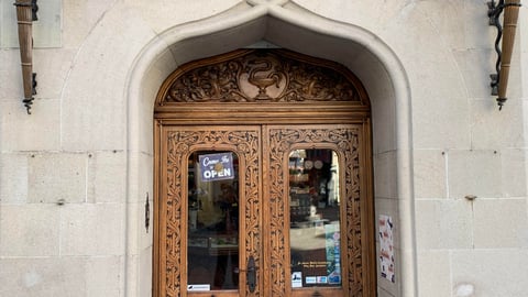 Old-fashioned doorway