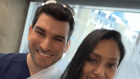 Doctors get married at city hall on their lunch hour