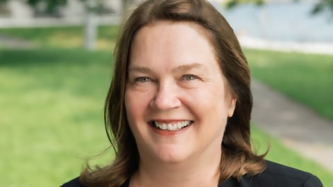 Former federal Health Minister  Dr. Jane Philpott smiling for a portrait