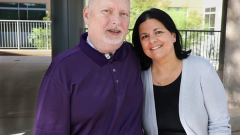 Marty Kedian and his wife Gina are seen in this handout photo.