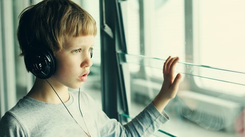 boy with headphones; Shutterstock ID 260857394