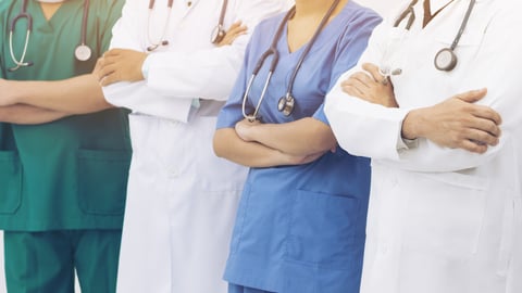 Medical people - doctors, nurse, physician and surgeon team in hospital. Healthcare service.; Shutterstock ID 613921955