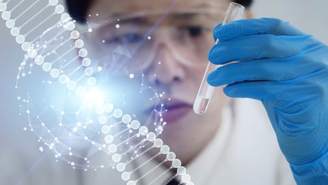 Genetic engineering concept. Genetic testing. pharmacy. Regenerative medicine.; Shutterstock ID 2025641219