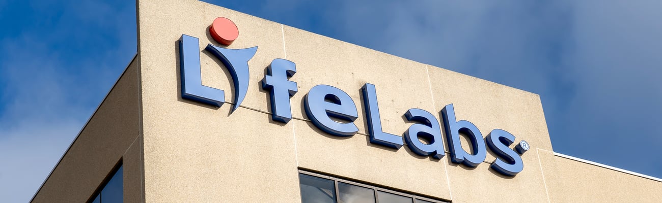 Exterior of a LifeLabs building