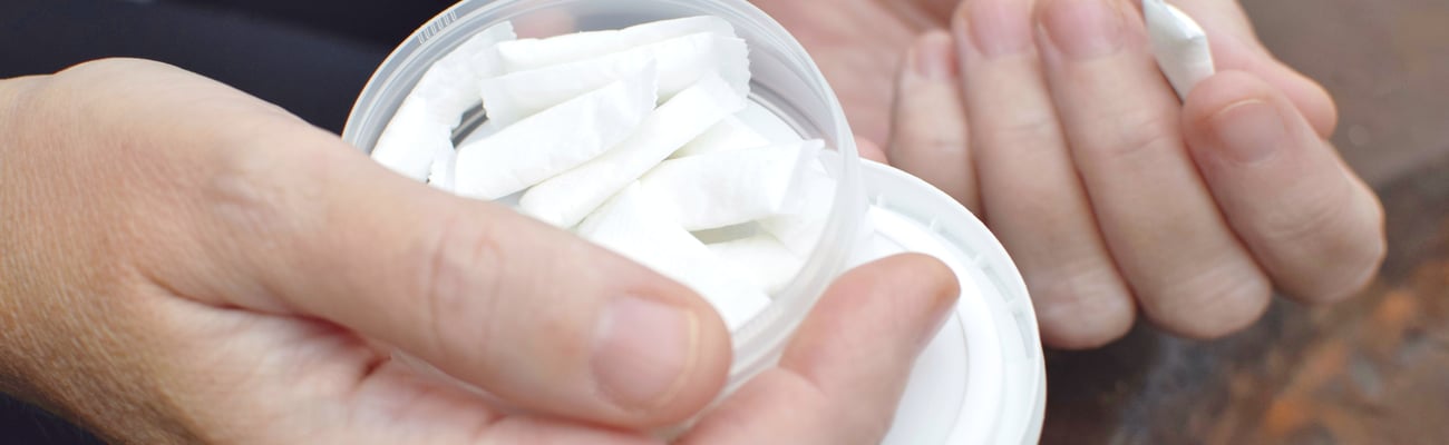 A pack of nicotine pouches.