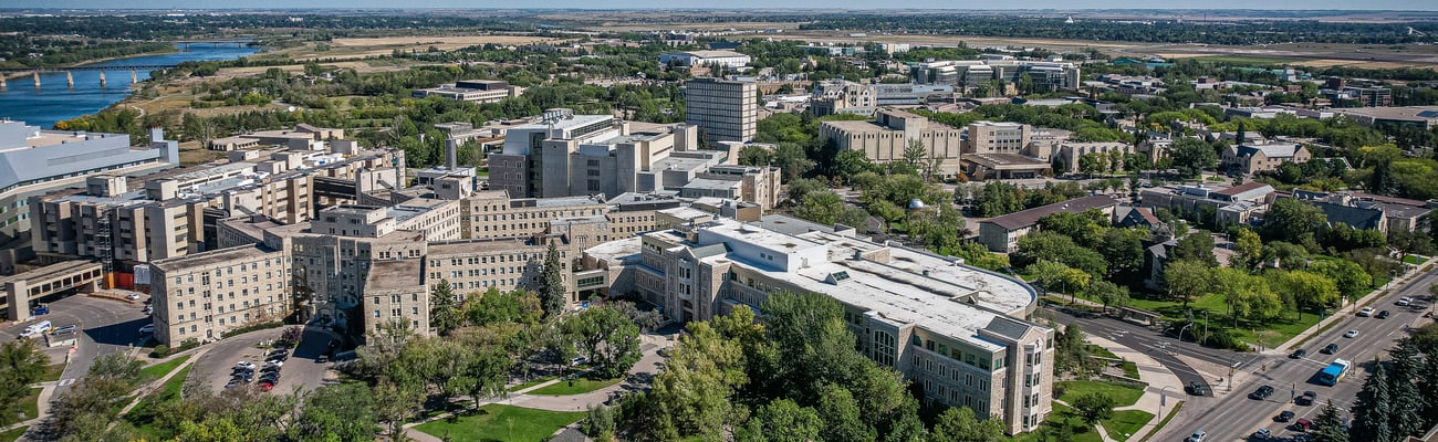 The University of Saskatchewan campus in Saskatoon.