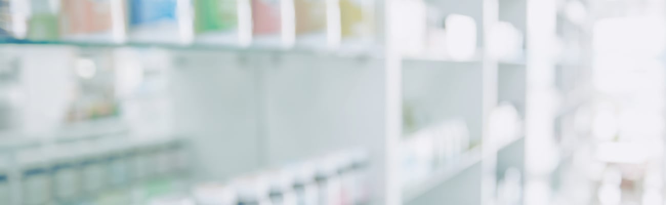 Pharmacy blurred light tone with store drugs shelves interior background, Concept of pharmacist, middle east or transcontinental region centered on western asia. Background of pharmacy store.; Shutterstock ID 572121190