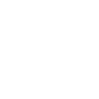 white icon of three people in a group on a transparent background