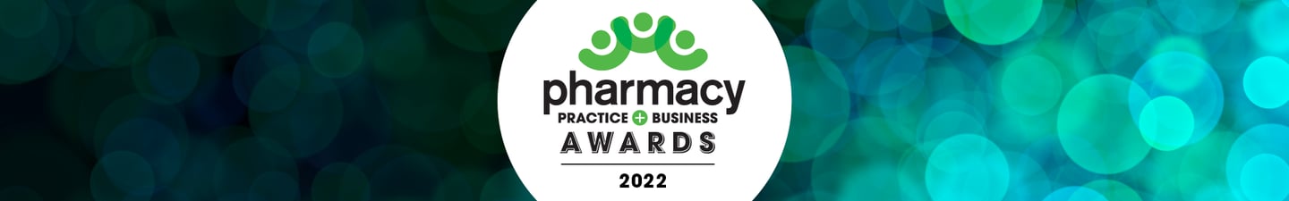 Pharmacy Practice + Business awards banner