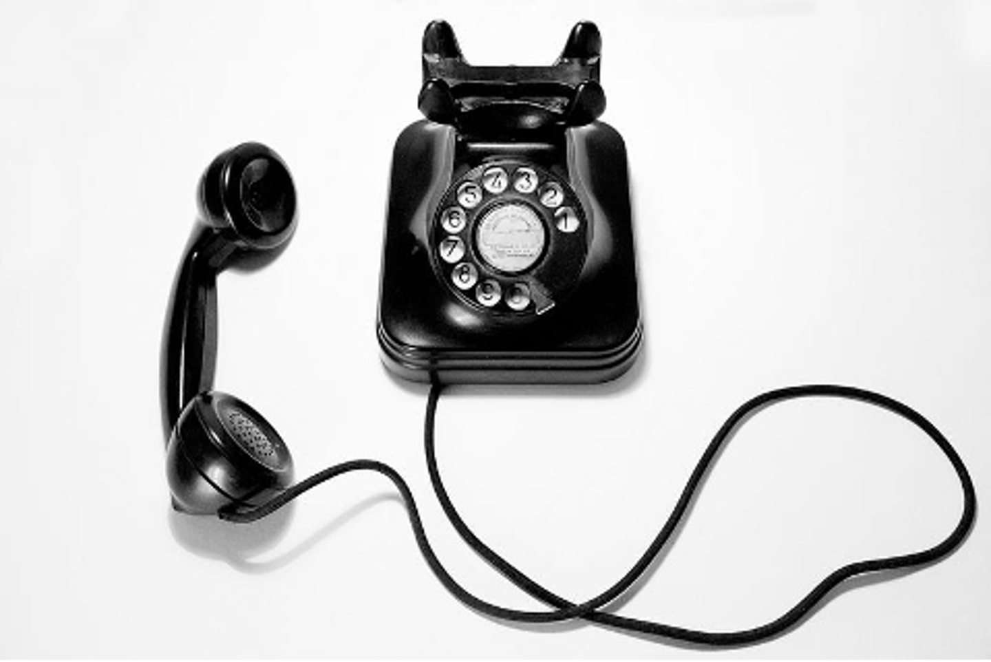 old fashioned telephone