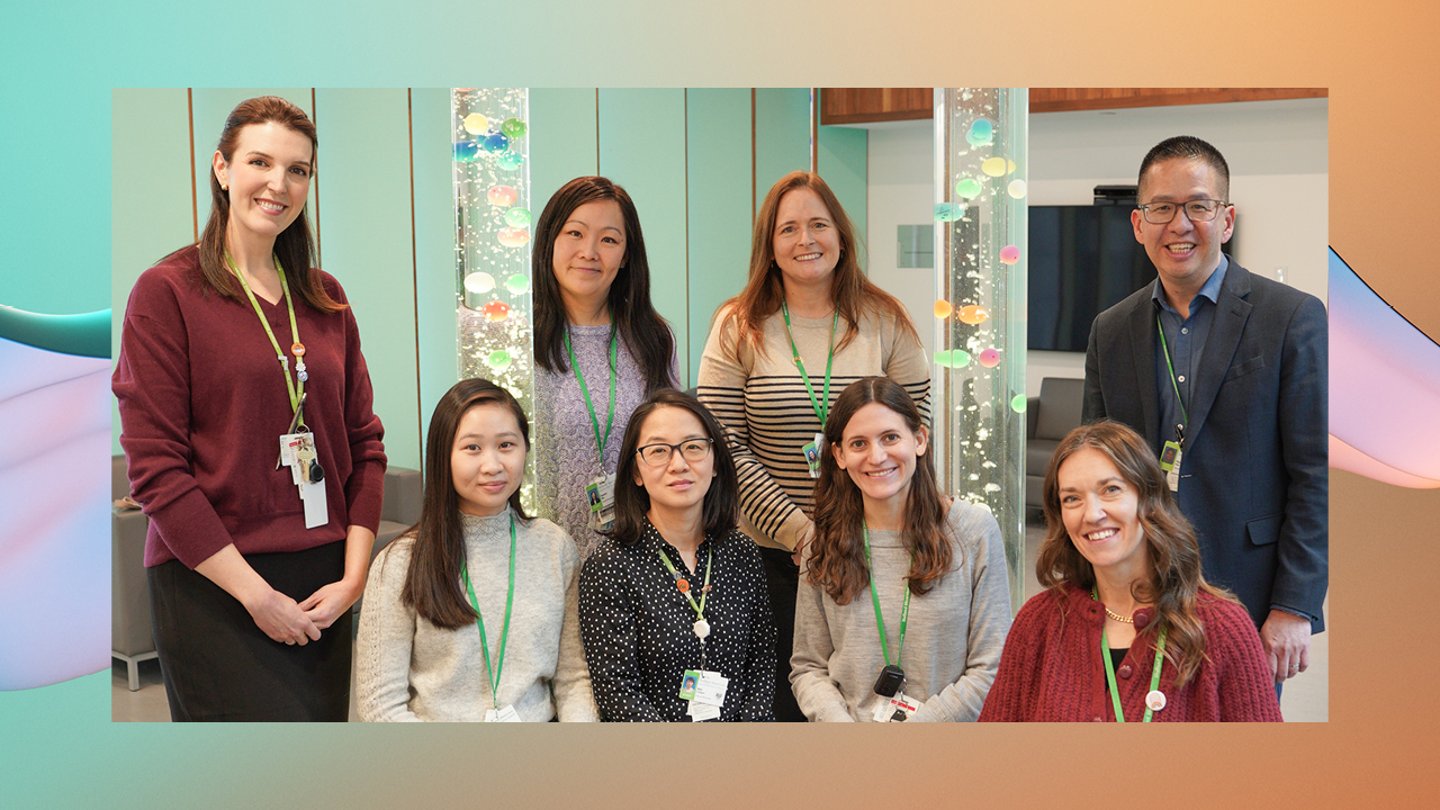 A group of people posing for a picture