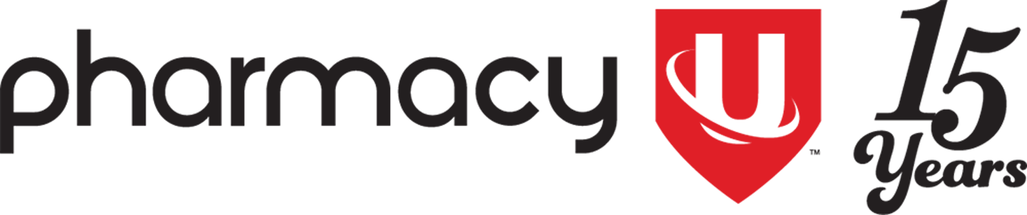Logo: Pharmacy U 15 Years