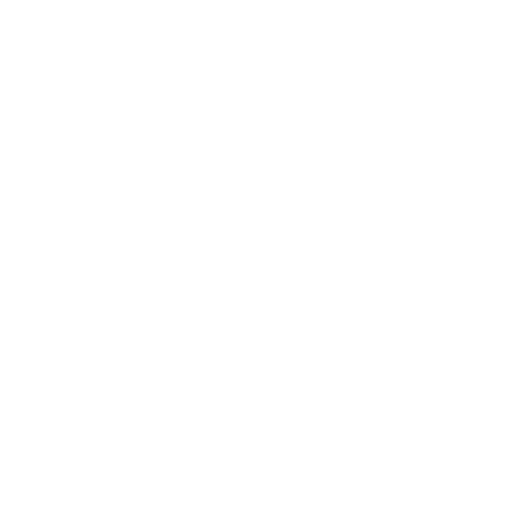 white icon of three people in a group on a transparent background